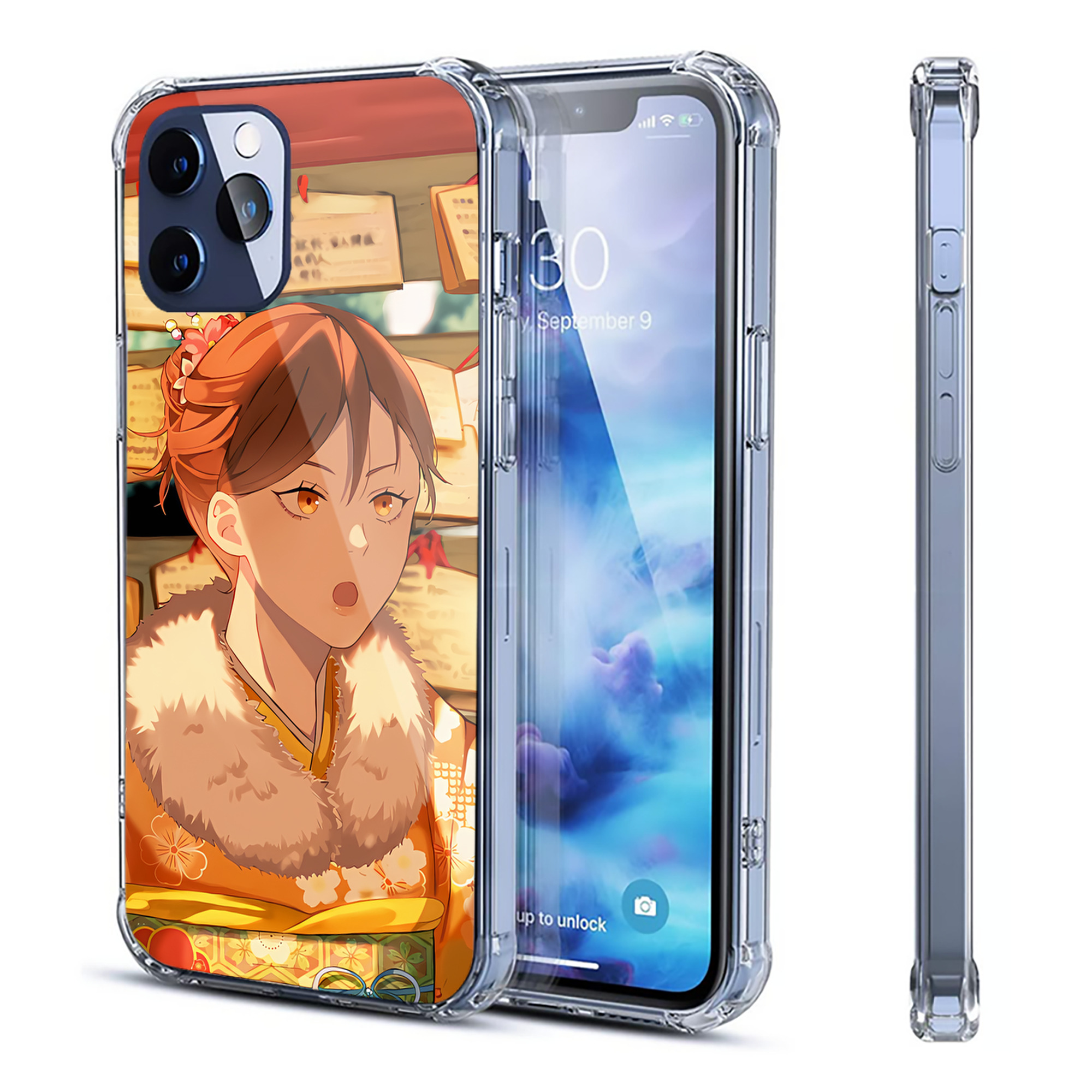 （画像用） SPY×FAMILY间谍家家酒 【iPhone 12シリーズ対応】透明スマホケース（クリアソフトケース）